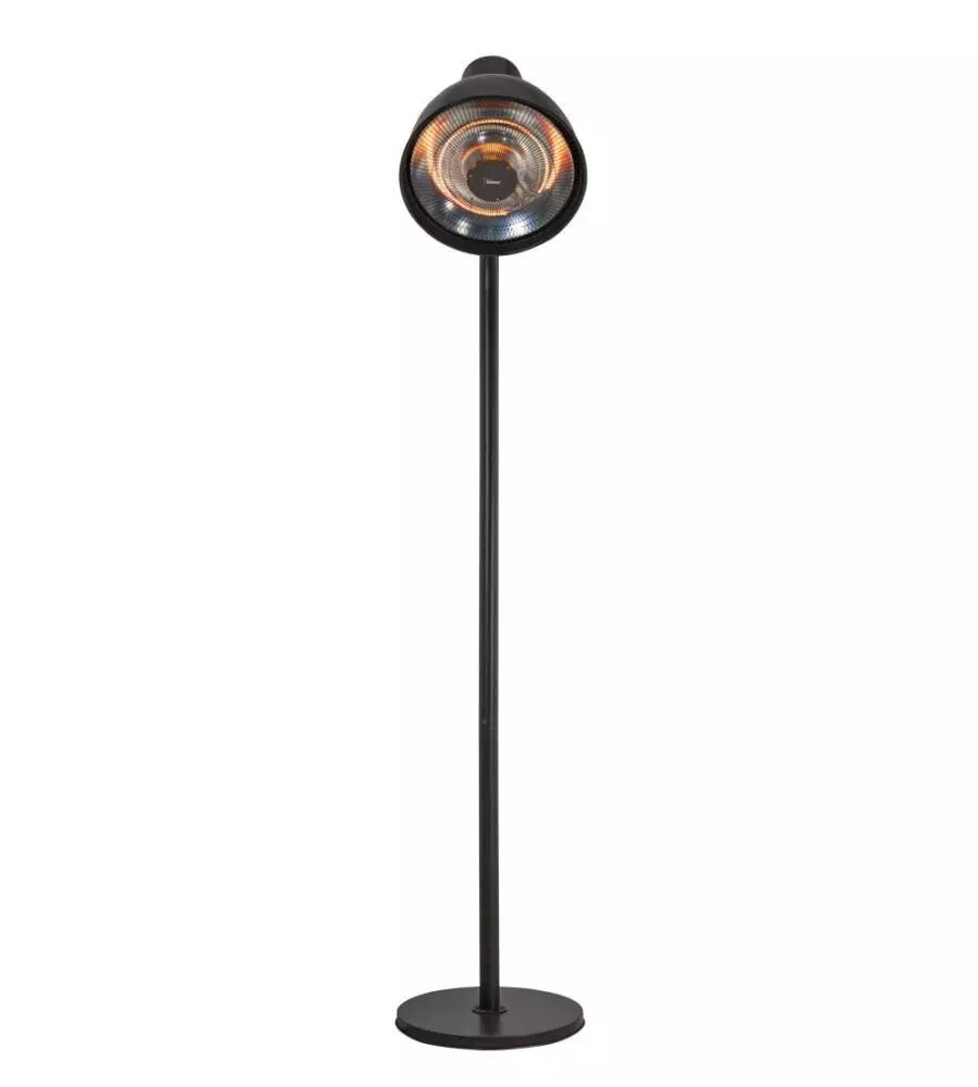 LAMPADA RISCALDANTE ALOGENA A PIANTANA PER ESTERNI "FREE STANDING" - BIMAR 2.000 W