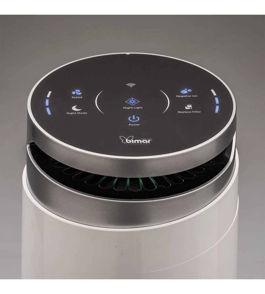 PURIFICATORE D'ARIA E IONIZZATORE CON WIFI BIMAR "PA98"