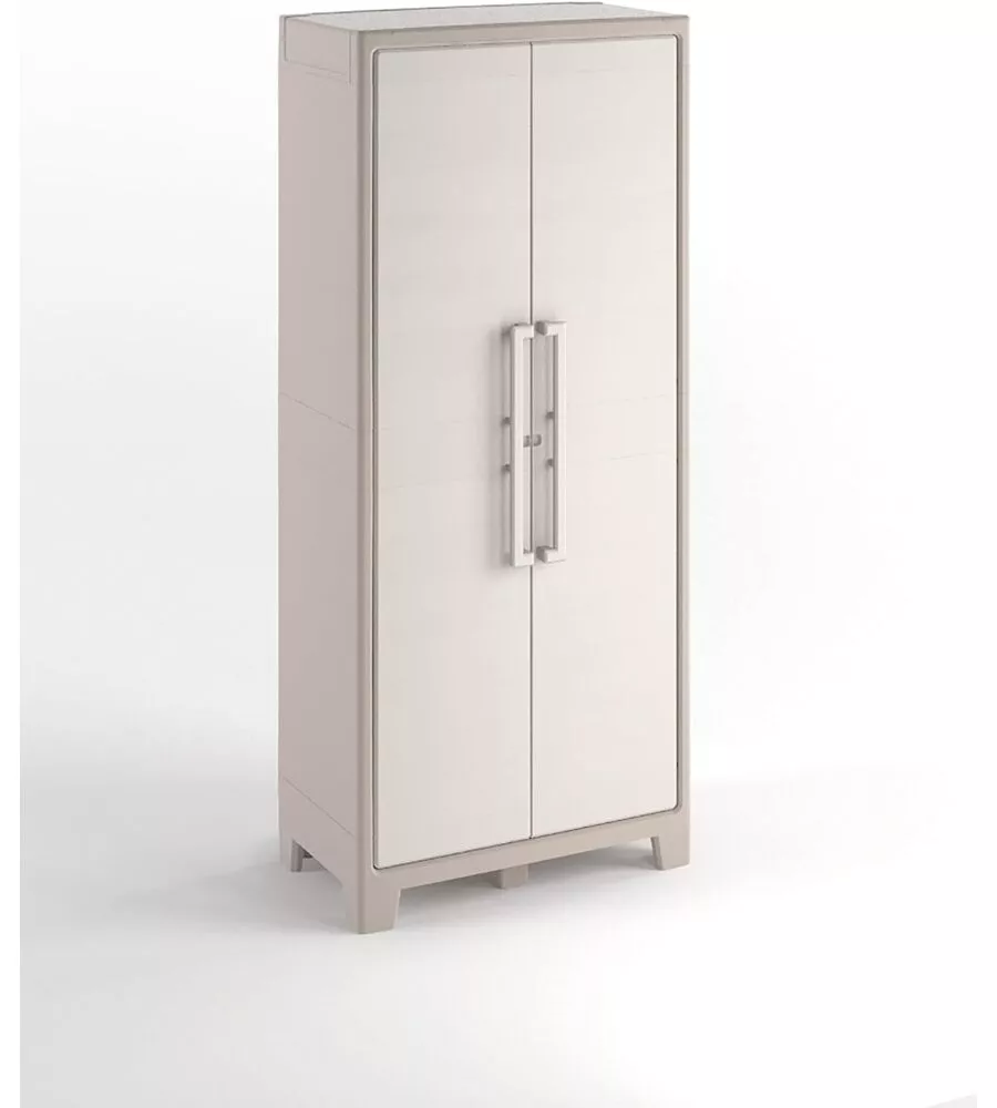 ARMADIO IN RESINA ALTO KETER "GULLIVER" SABBIA, 80X40X182 CM