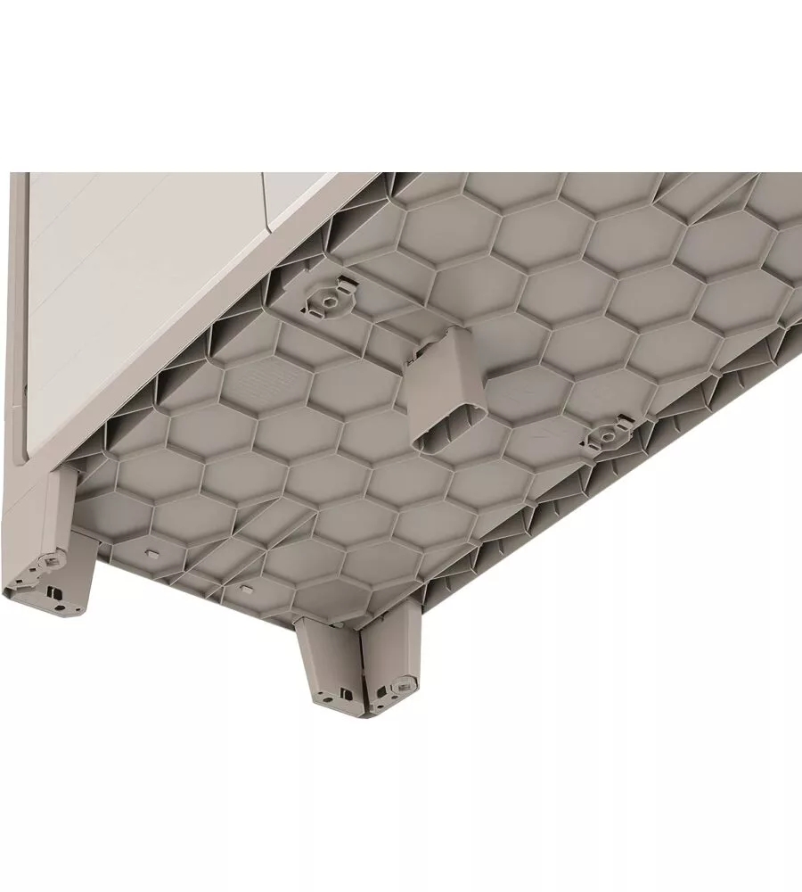 ARMADIO IN RESINA PORTASCOPE KETER "GULLIVER" SABBIA, 80X40X182 CM