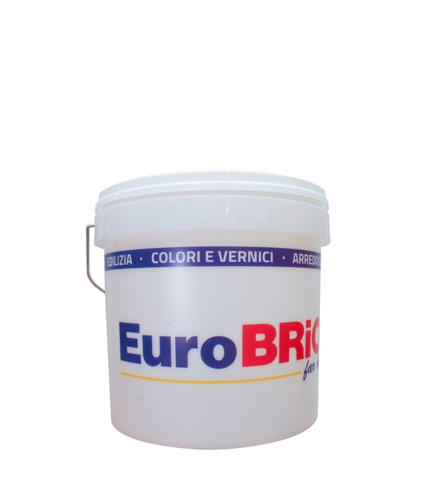SECCHIO BIANCO CON COPERCHIO EUROBRICO 14 LT