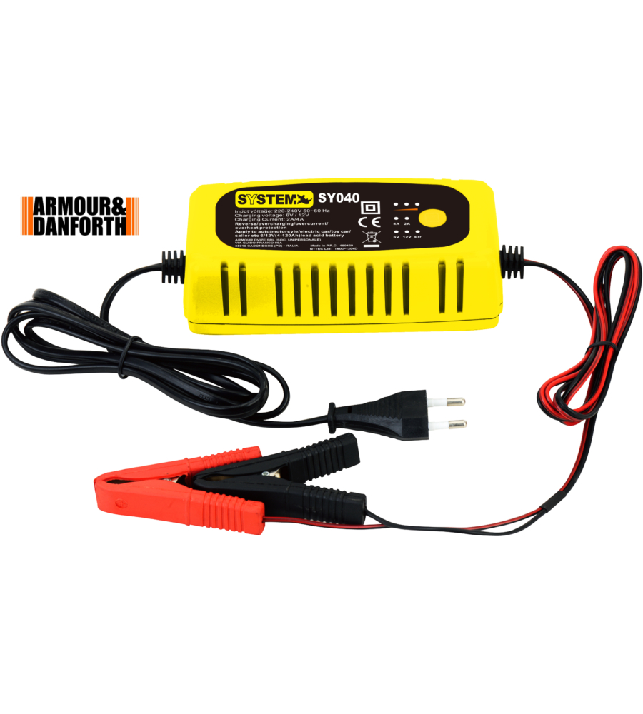 CARICA BATTERIA AUTO E MANTENITORE DI CARICA SYSTEM+ 6/12 V