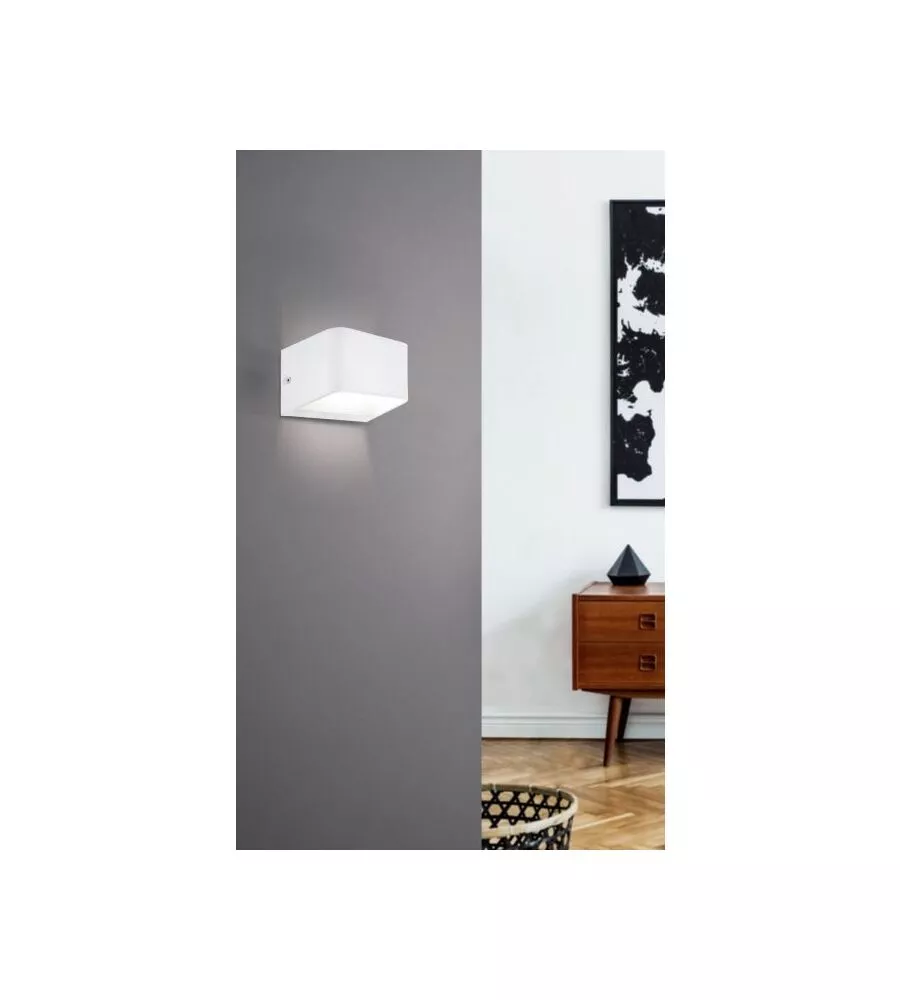 APPLIQUE LED DA INTERNO EGLO "SANIA" BIANCO 3000K