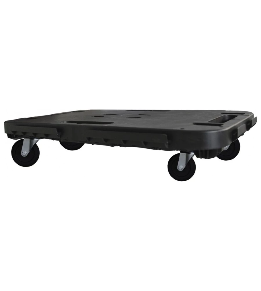 PEDANA A CARRELLO CON RUOTE PORTATA 300KG 480X290X38 MM