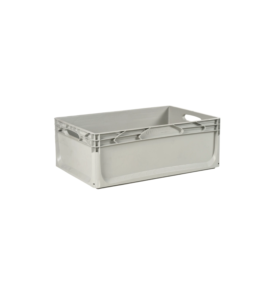CONTENITORE MODULARE IMPILABILE ARTPLAST "EUROBOX" IN POLIPROPILENE GRIGIO 60X40X22 CM