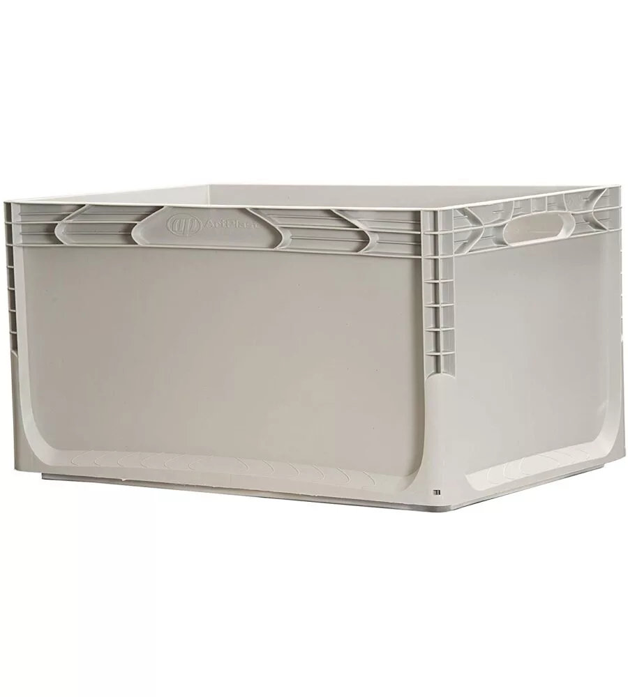 CONTENITORE MULTIUSO ARTPLAST GRIGIO, 60X40X32 CM