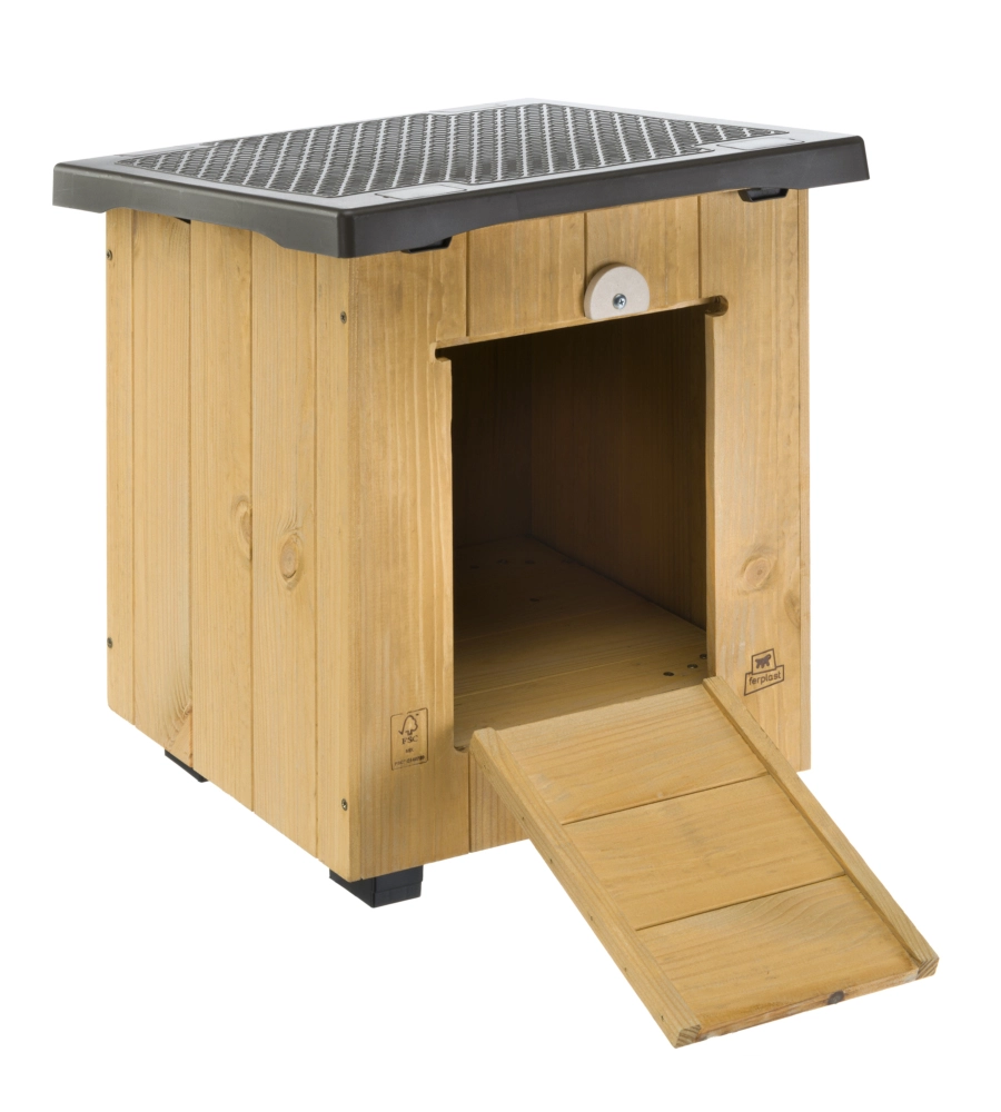 CUCCIA PER CANI DA ESTERNO FERPLAST "BAITA 40" IN PINO NORDICO 39X50X43 CM