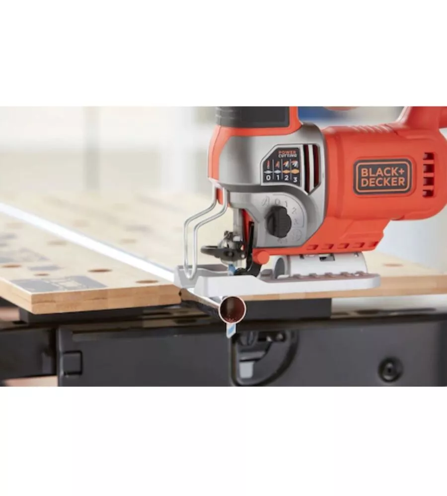 SEGHETTO ALTERNATIVO BLACK+DECKER "BES610K-QS" LAMA 19 MM 650W