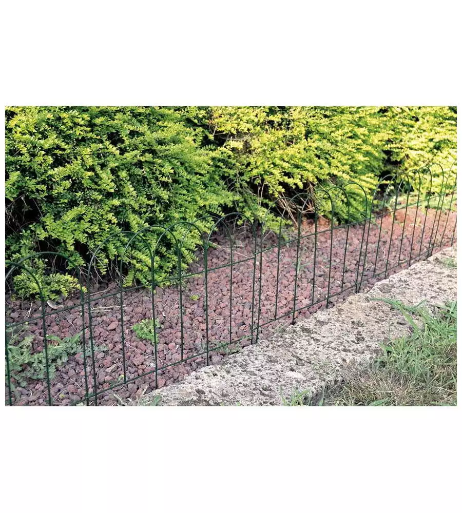 RECINZIONE IN ACC. AD ARCO X AIUOLE 40X40 VERDE