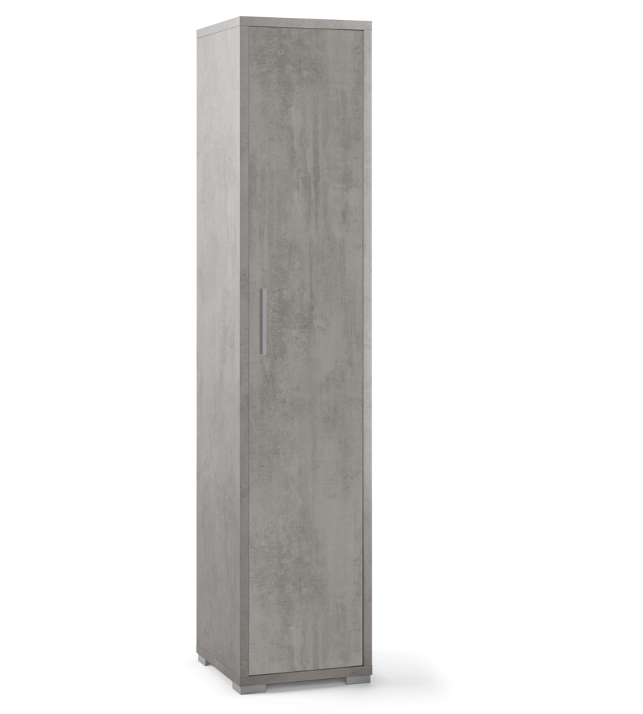 COLONNA 1 ANTA CEMENTO, 39X182X41 CM