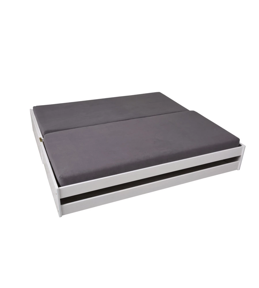 LETTO SINGOLO TRASFORMABILE IN 3 LETTI 90X200 CM