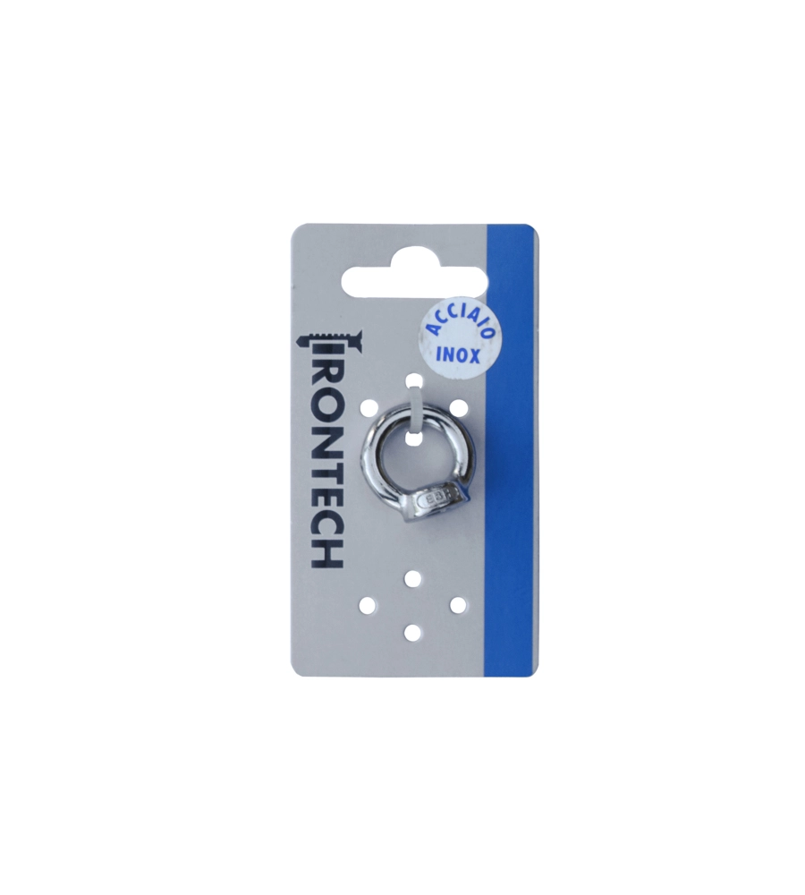 GOLFARE FEMMINA M6 IN ACCIAIO INOX A4 - AISI 316