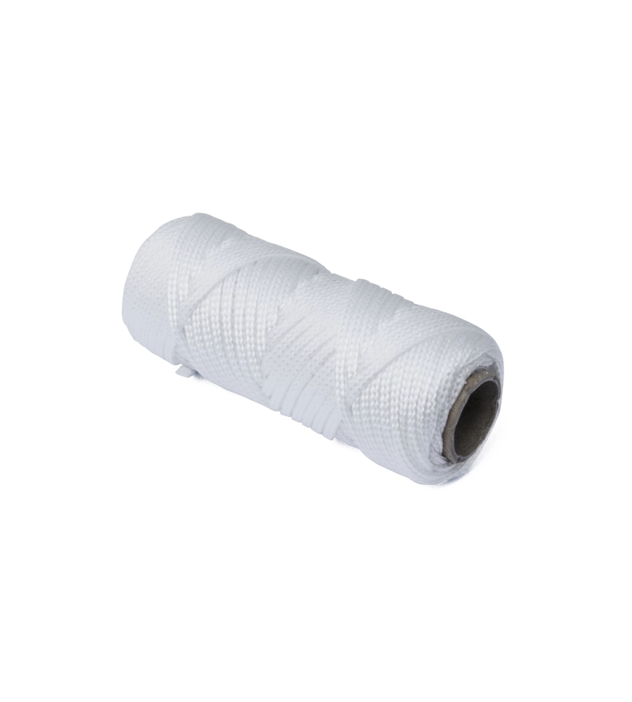 TRECCIA PER RILOGA IN POLIPROPILENE Ø 2,5 MM. BIANCA 20 MT.