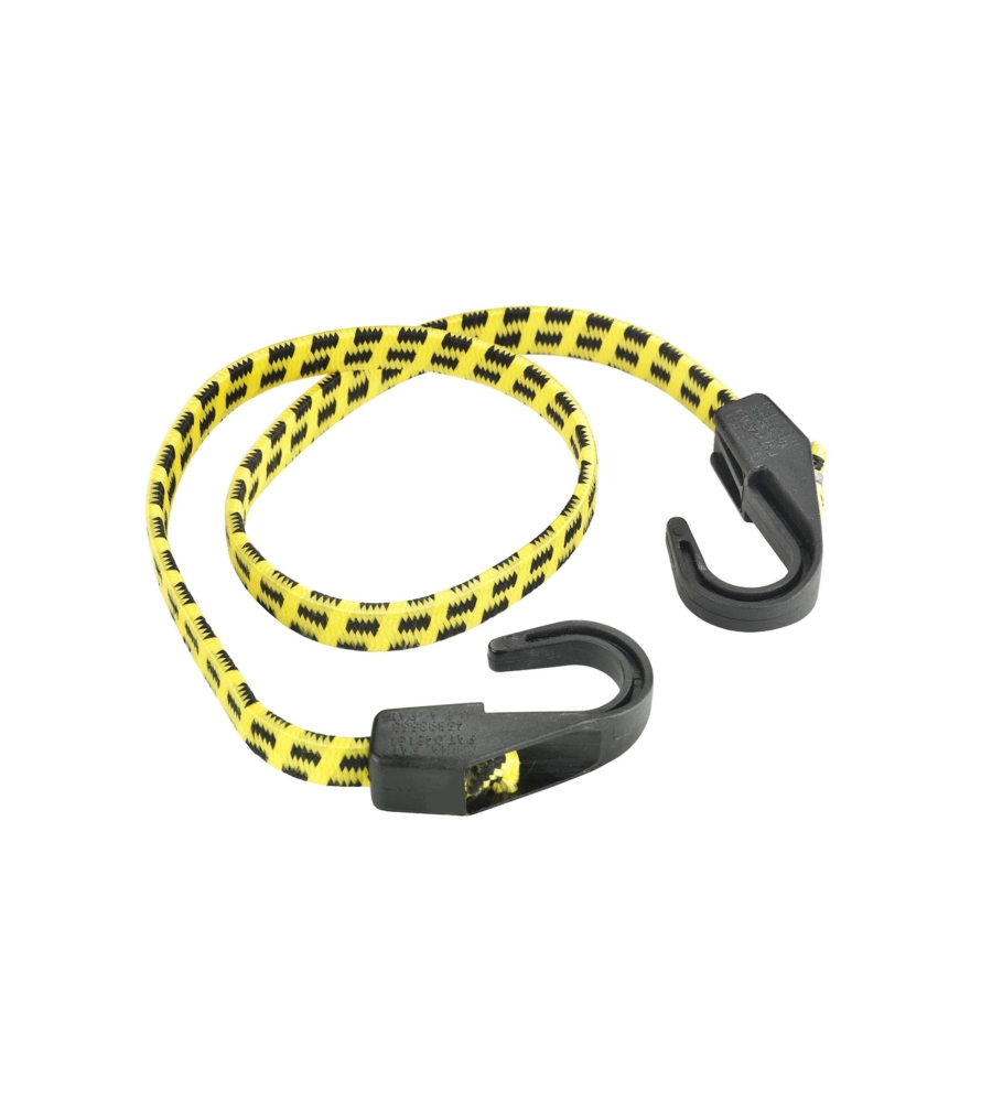 CAVO ELASTICO PIATTO Ø 8 X 800 MM. CON GANCI REGOLABILI IN PLASTICA