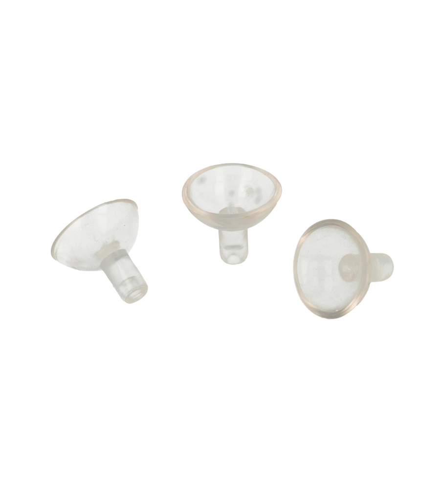 VENTOSE TRASPARENTI Ø 20 MM. 8 PZ.