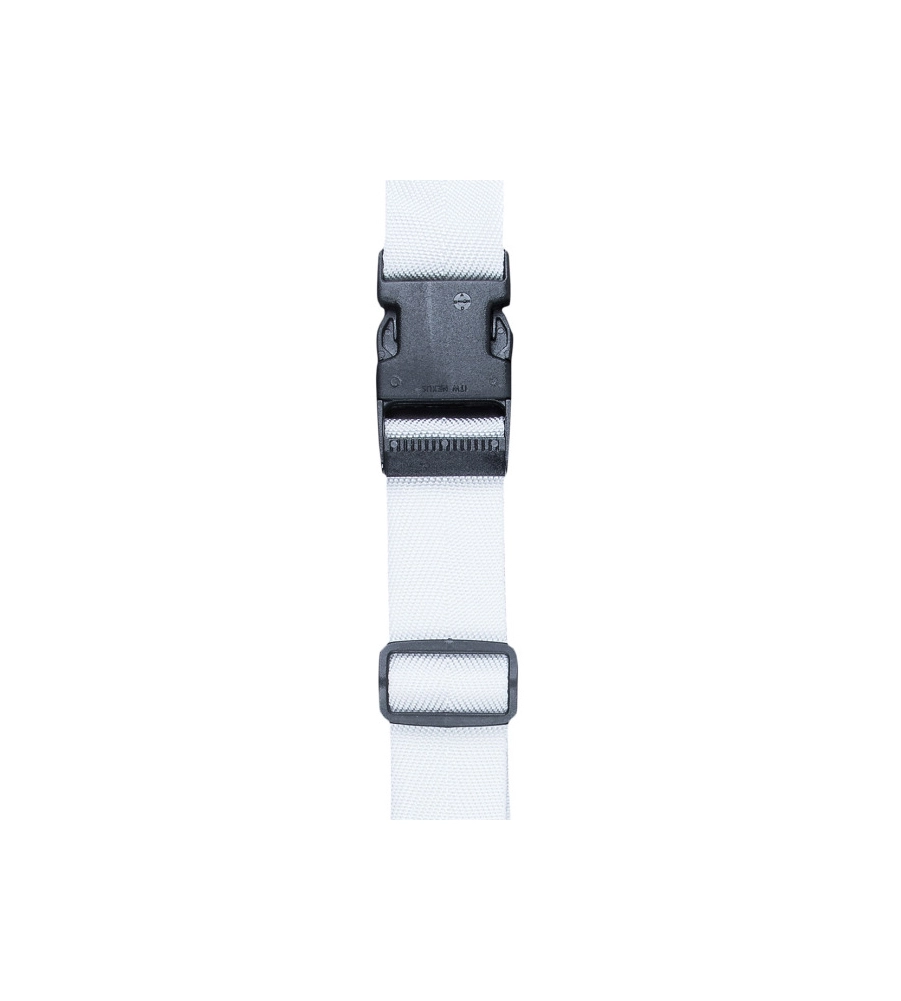 FIBBIA A SCATTO IN NYLON NERO PER CINGHIE DA 25 MM.