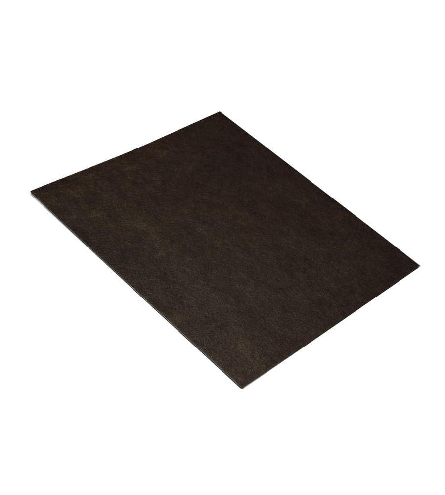 FELTRINO ADESIVO RETTANGOLARE 250 X 250 MM. - MARRONE - 1 PZ.