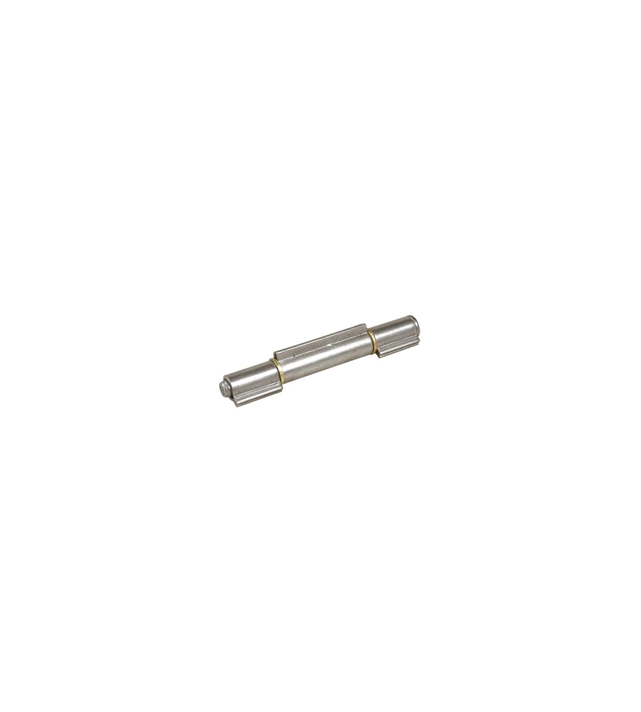 CERNIERE DA SALDARE A 3 ALI PERNO SFILABILE - 120 MM. - 2 PZ.