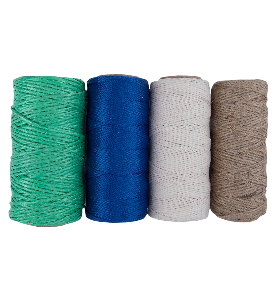 CORDE IMBALLO ASSORTITE 4 PEZZI