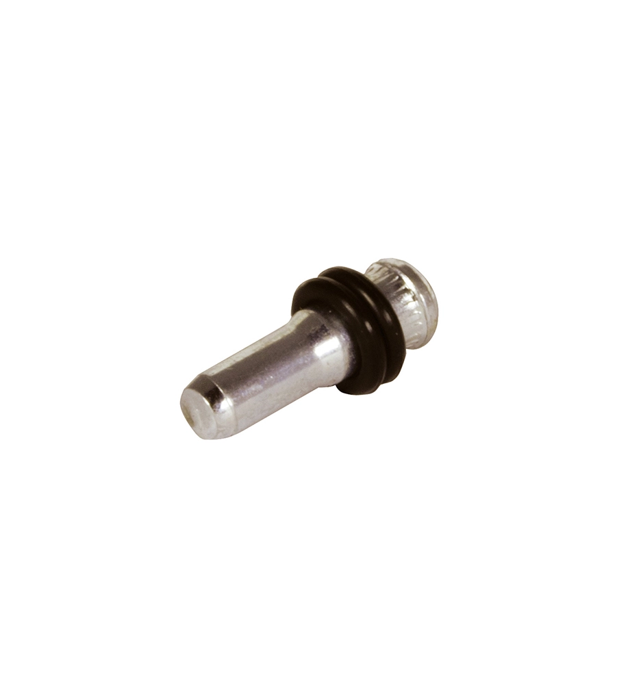 REGGICRISTALLI INFERRO NICHELATO Ø 5 MM. CON GOMMINO 12 PZ.