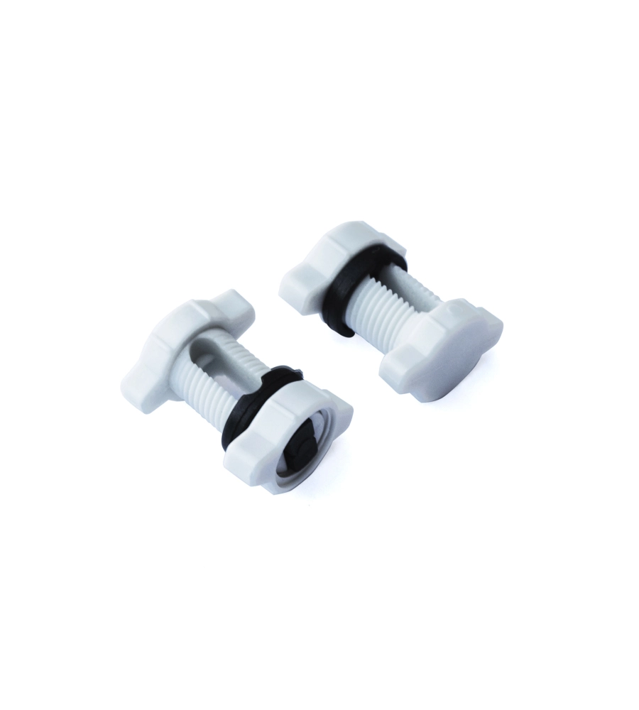 KIT CAVO STENDIBIANCHERIA Ø 4 X 20 MT. BIANCO + 2 MORSETTI