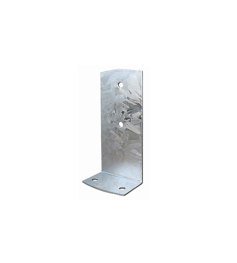SUPPORTO PESANTE AD "L" DA AVVITARE 90 X 225 SPESSORE 4 MM.