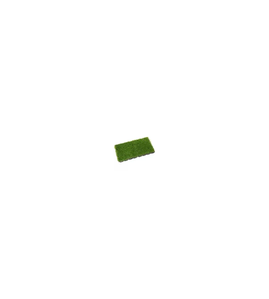 PRATO SINTETICO A MATTONELLA VERDE "INFINITY" 9 PEZZI