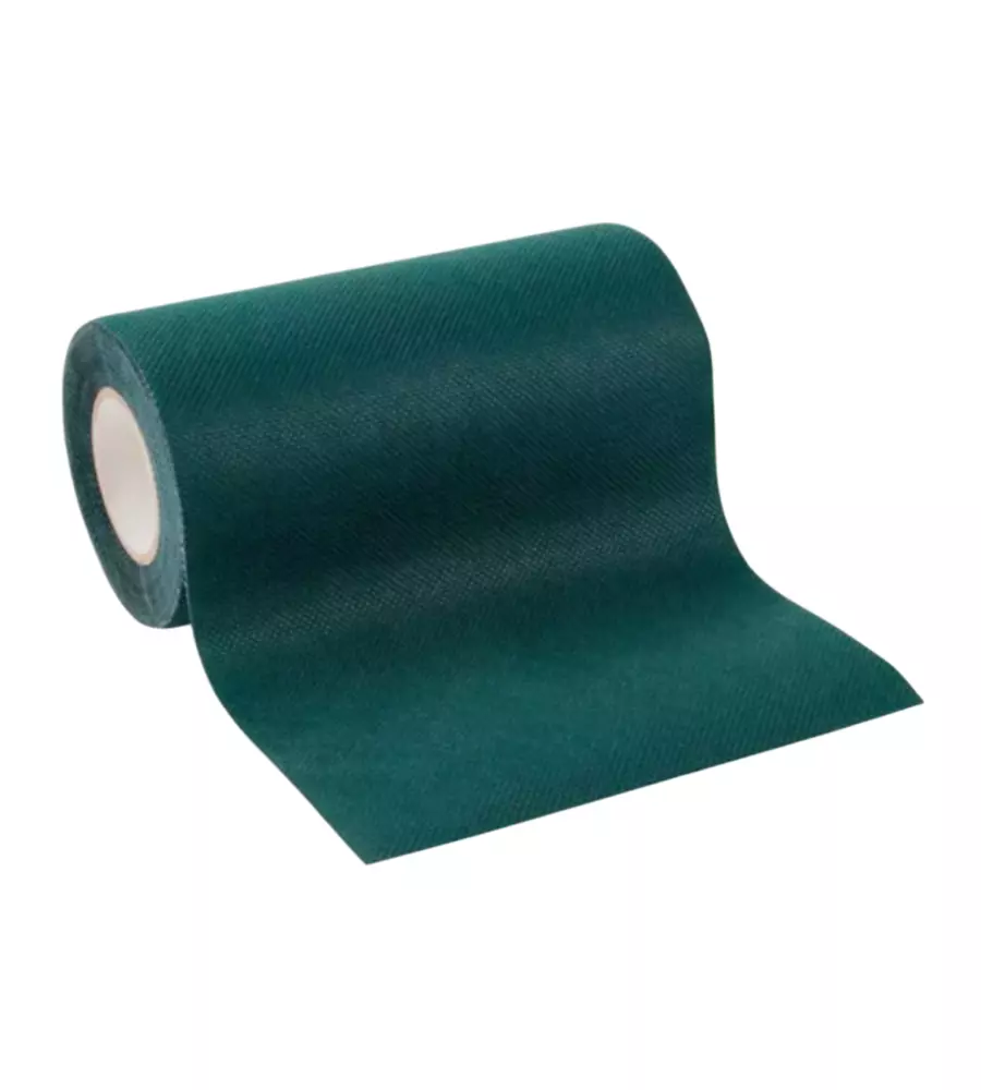 NASTRO DI GUARNIZIONE PER PRATO SINTETICO IN POLIESTERE VERDE 20X1000 CM