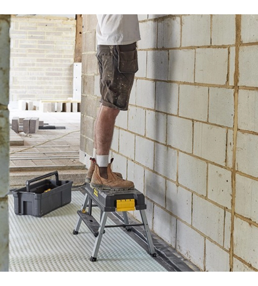 CASSETTA PORTA UTENSILI 25" STANLEY FATMAX CON SGABELLO