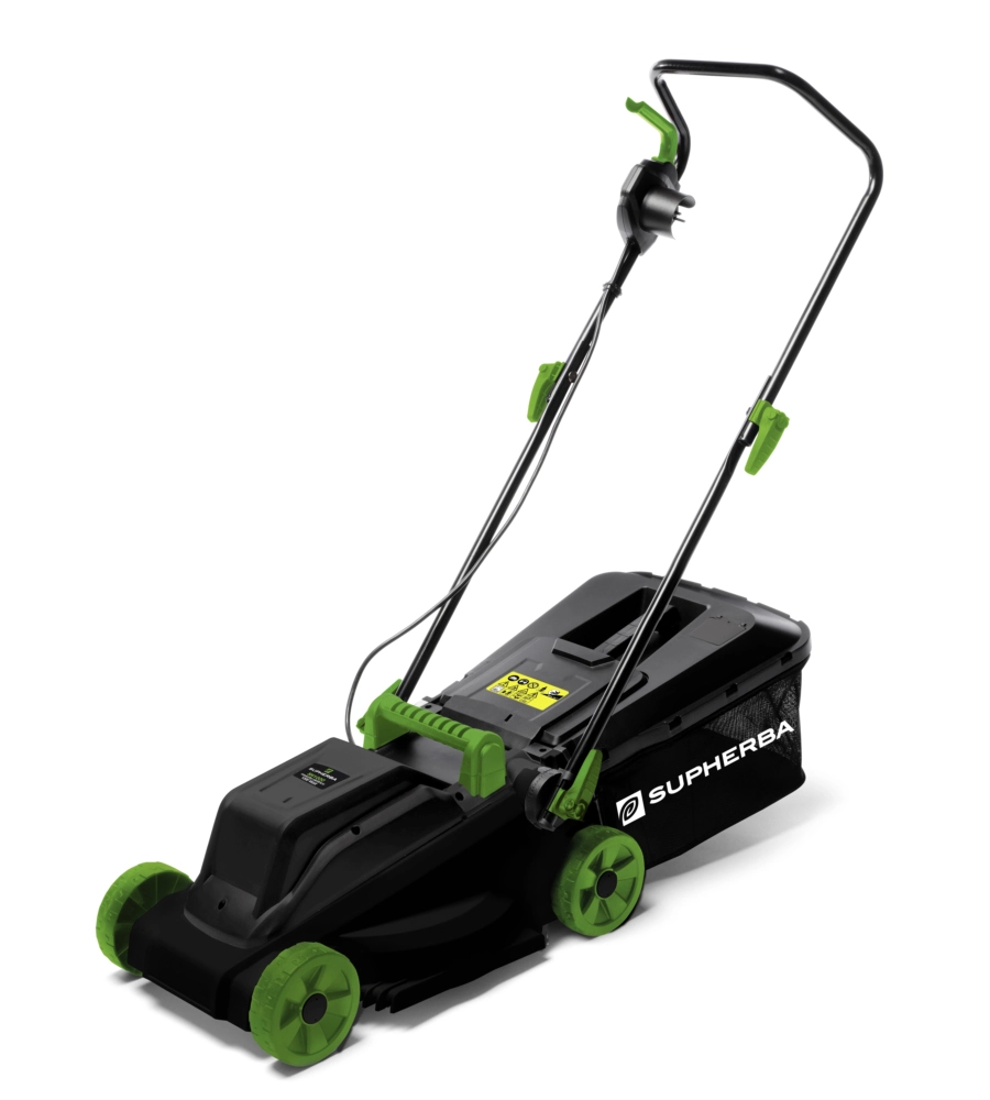 TAGLIAERBA ELETTRICO A SPINTA SUPHERBA "SH1200" TAGLIO 32 CM 1200 W