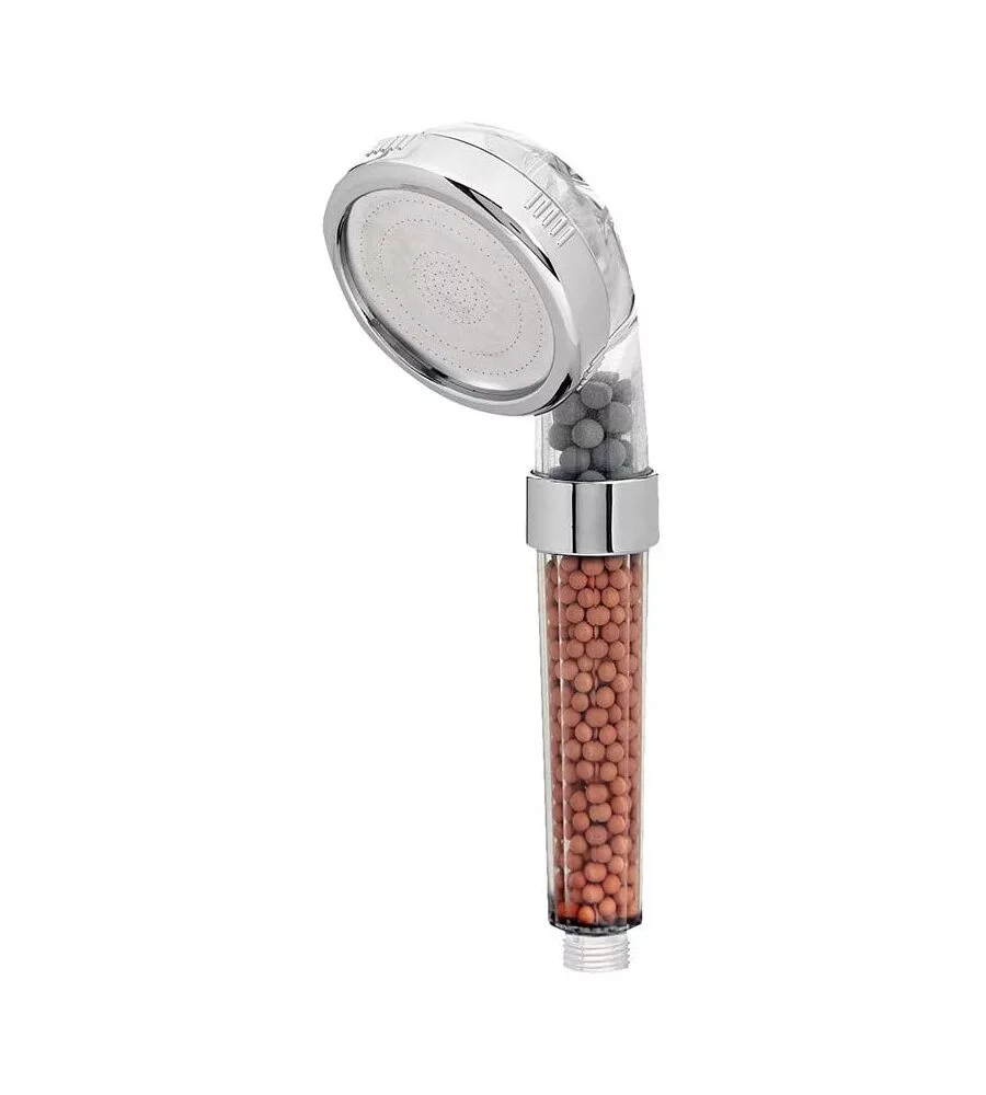 SOFFIONE DOCCIA RELAX CON SALI MINERALI, Ø 8 CM