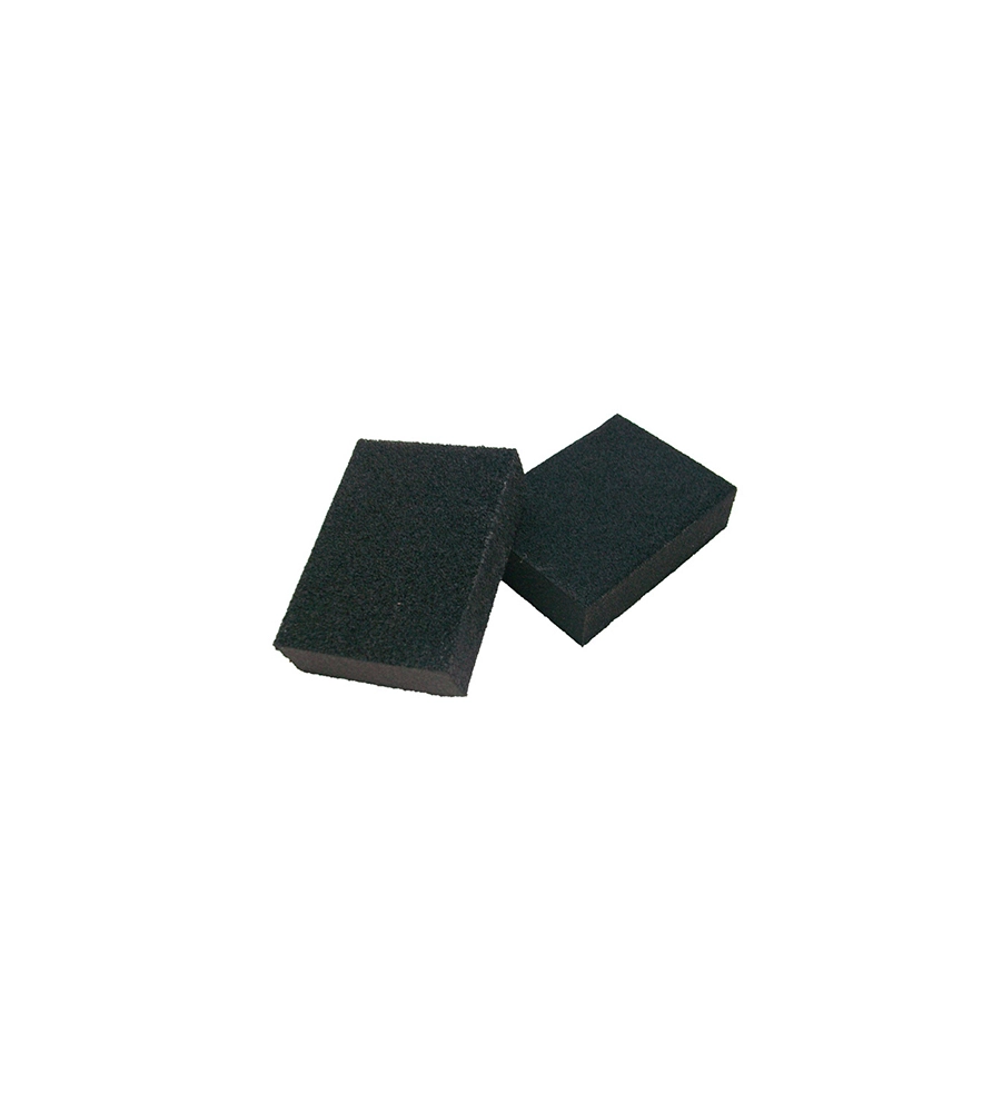 SPUGNE ABRASIVE 95 X70 MM. GRANA FINE/GROSSA 2 PZ