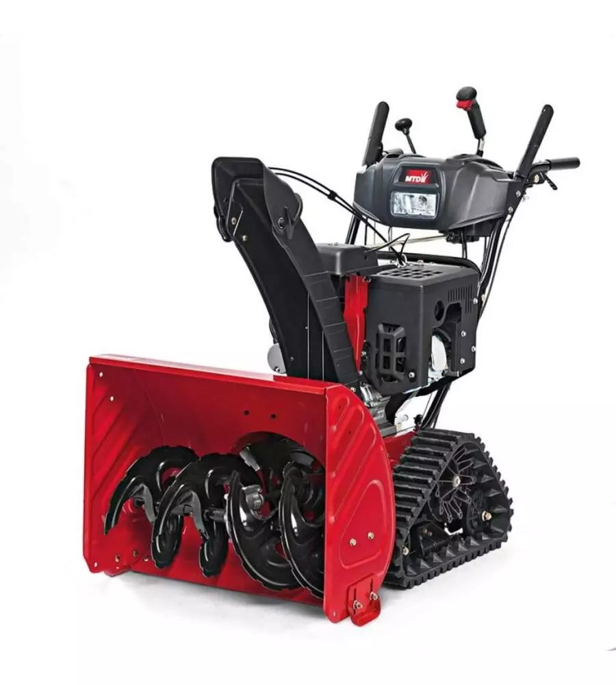 SPAZZANEVE CINGOLATO A SCOPPIO MTD "OPTIMA ME 66 T" MOTORE THORX 80 OHV 4T 272 CC