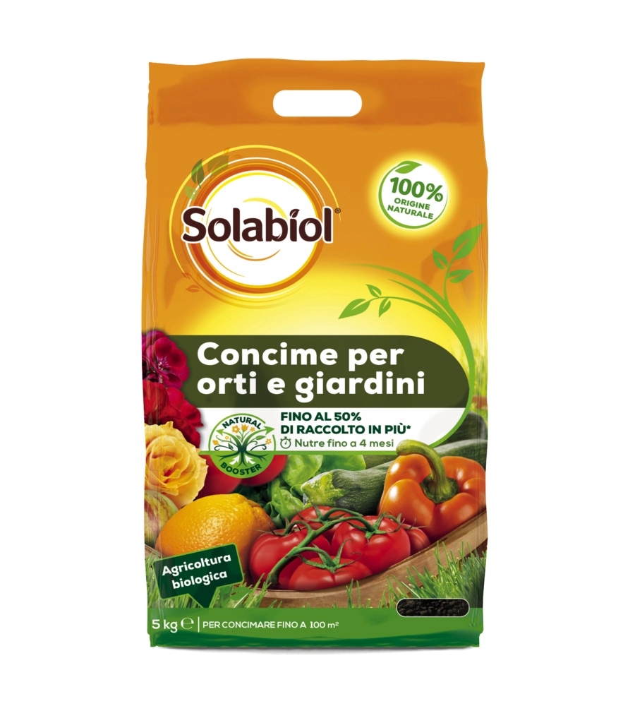 CONCIME PER ORTI E GIARDINI "SOLABIOL" 5 KG