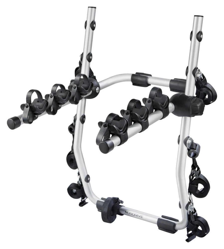 PORTABICICLETTE POSTERIORE "NITTO" IN ALLUMINIO PER 3 BICI - N50205