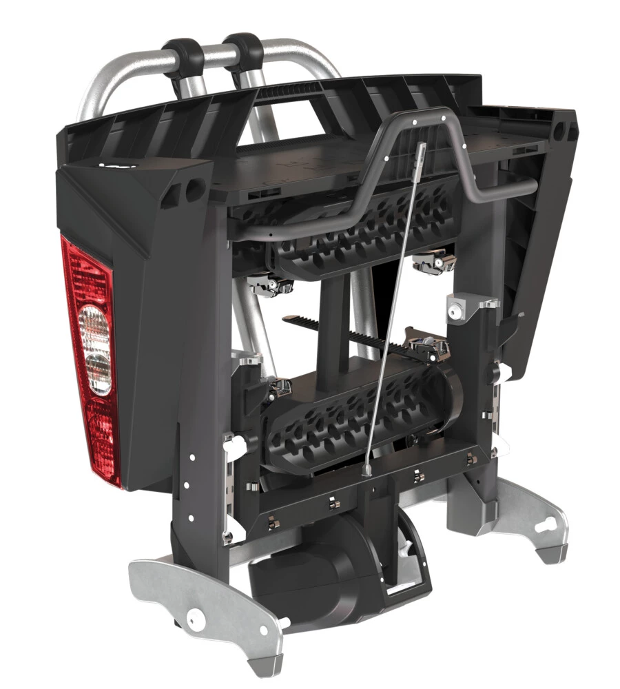 PORTABICICLETTE PER GANCIO TRAINO "FOLDCLICK" PER 2 BICI - Y8002489