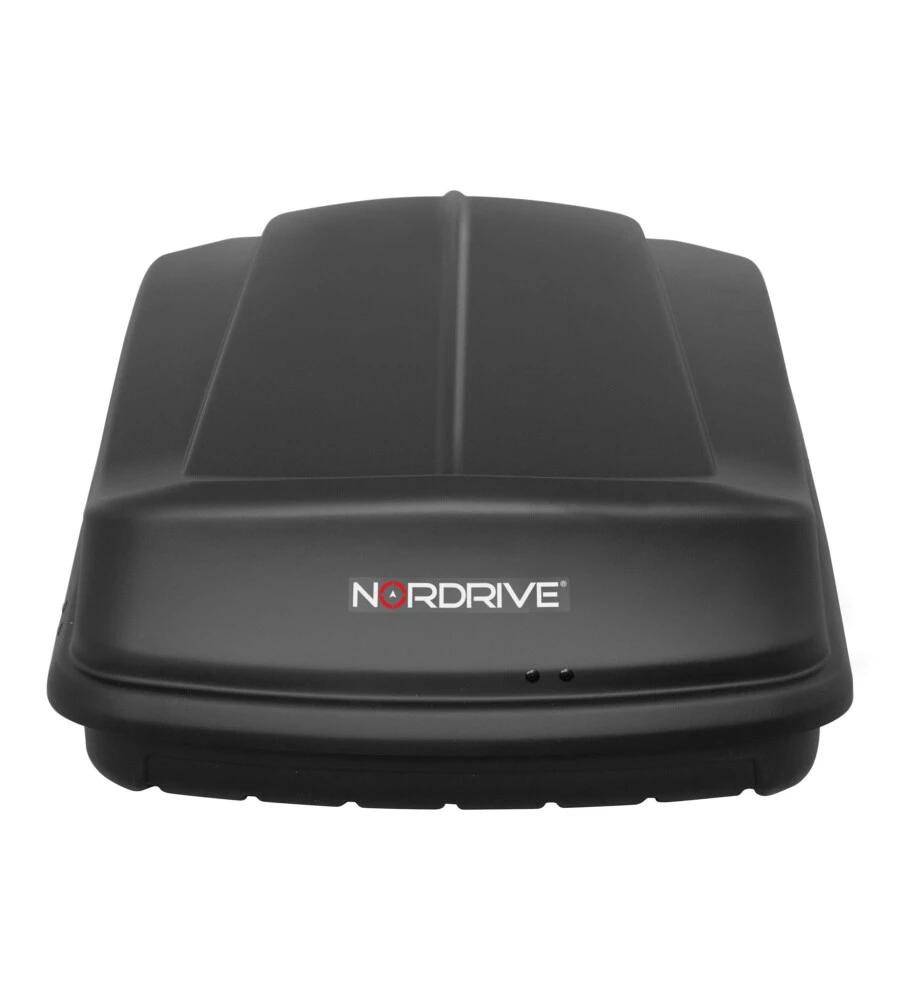 BOX TETTO PER AUTO 330 LITRI IN ABS NERO GOFFRATO - N60004