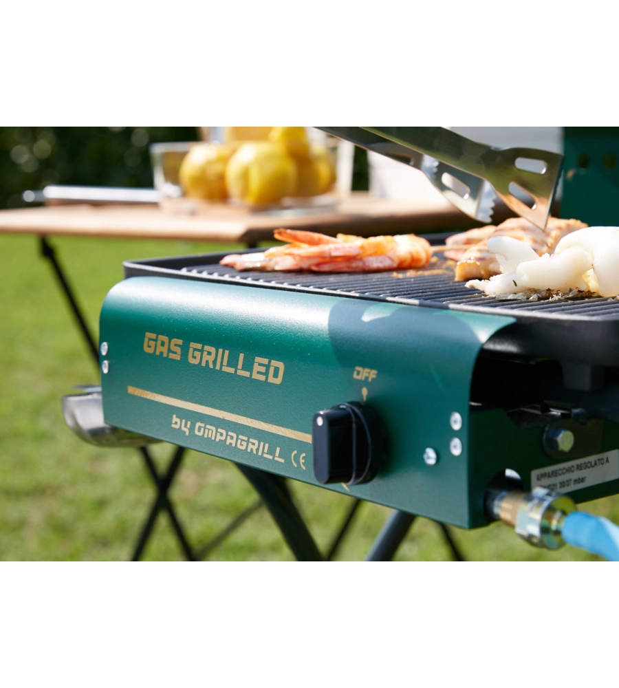 BARBECUE A GAS OMPAGRILL "GAS GRILLED" 1 BRUCIATORE