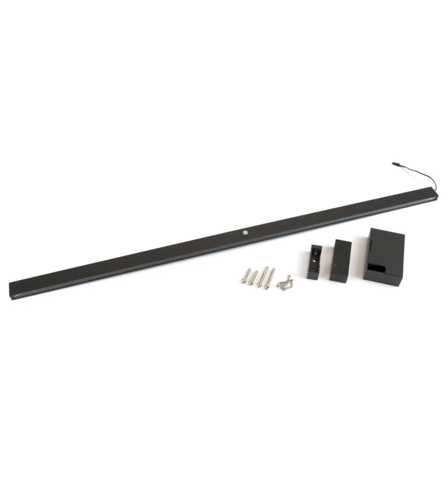 BARRA APPENDIABILI PER ARMADI REGOLABILE 858-1.008 MM BATTERIA RIMOVIBIL E SENSORE DI MOVIMENTO COLORE MOKA - EMUCA.