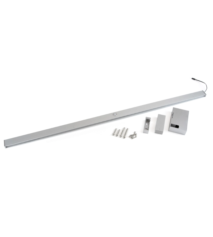 BARRA APPENDIABILI PER ARMADI REGOLABILE 1.008-1.158 MM BATTERIA RIMOVIBIL E SENSORE DI MOVIMENTO ANODIZZATO OPACO - EMUCA.