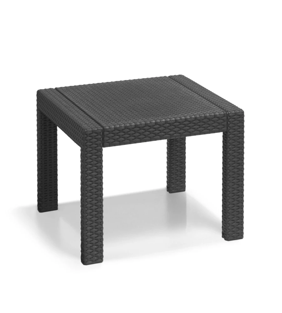 SET DA GIARDINO "SALVADOR BALCONY" CON 2 POLTRONE E TAVOLO, COLORE GRAFITE - KETER