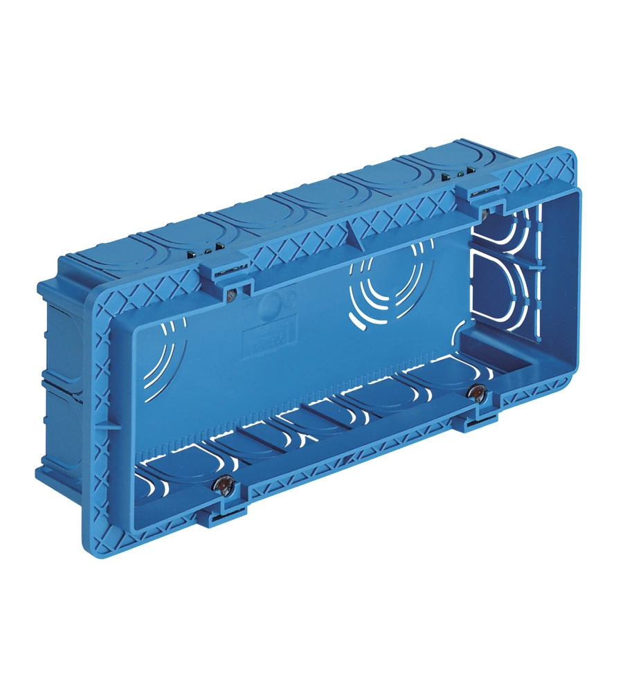 SCATOLA INCASSO RETT. 6-7 MODULI AZZURRA - VIMAR