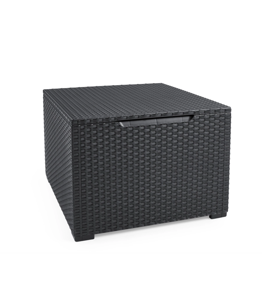 SET DA GIARDINO KETER "EMMA LOUNGE" CON DIVANO 2 POSTI, COLORE GRAFITE - KETER