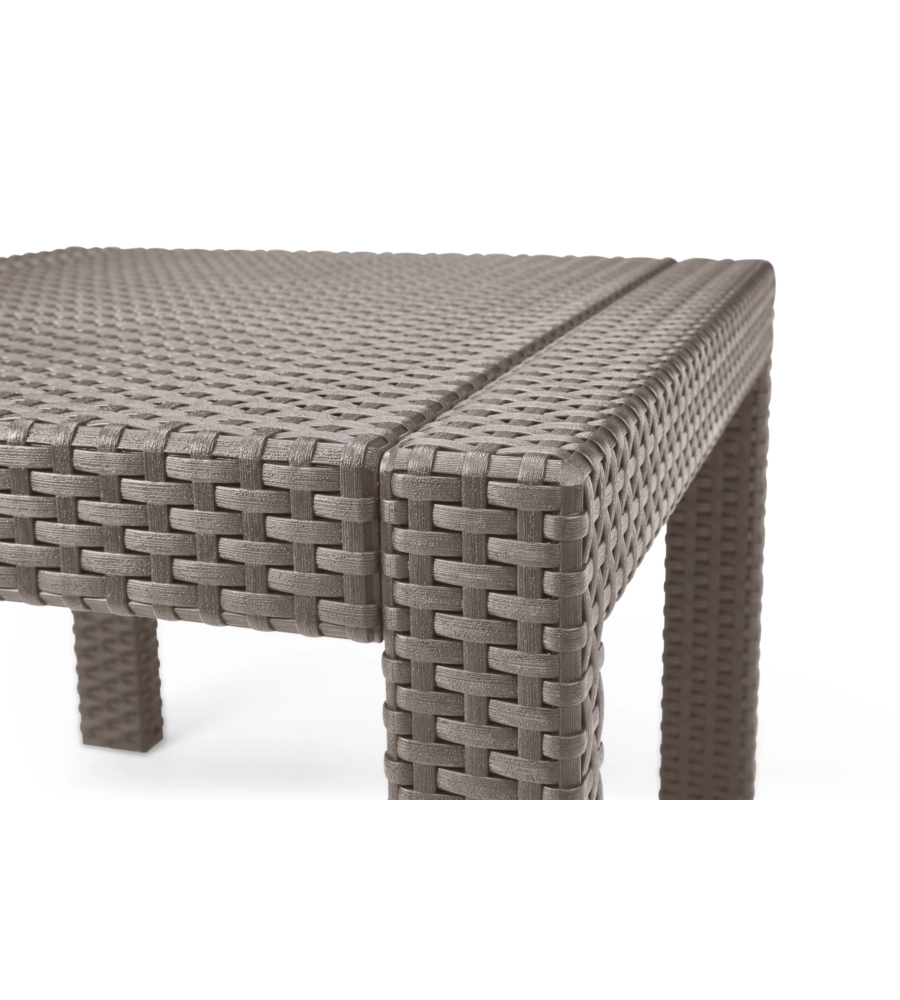 SET DA GIARDINO KETER "ALABAMA LOUNGE" CON DIVANO 2 POSTI, COLORE CAPPUCCINO - KETER