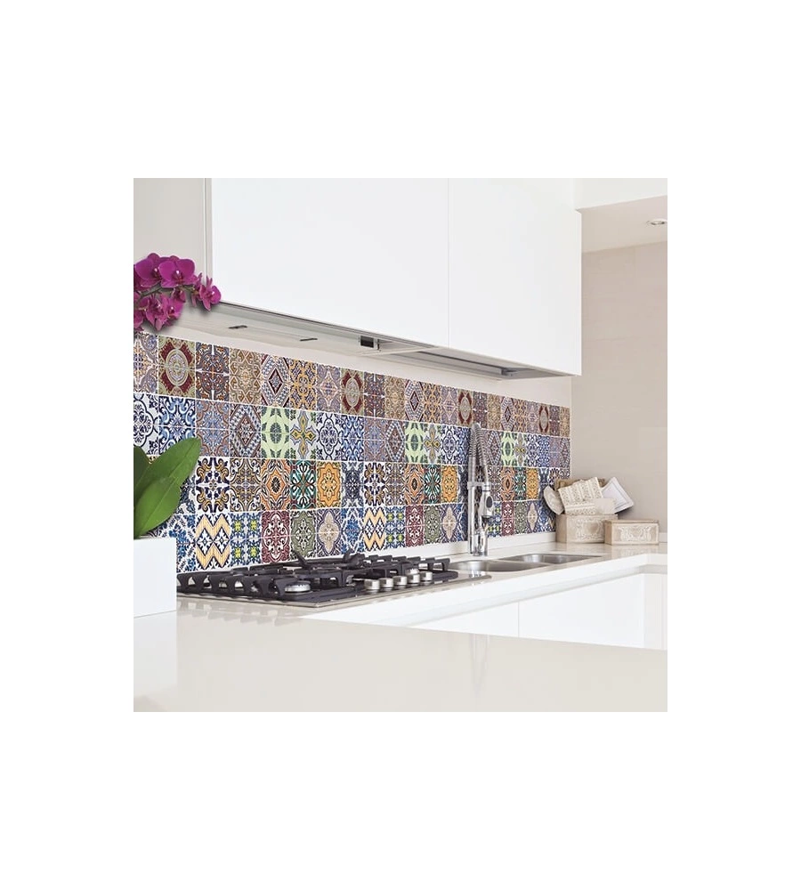 PARASCHIZZI XL "AZULEJOS" IN PVC, 180X45 CM