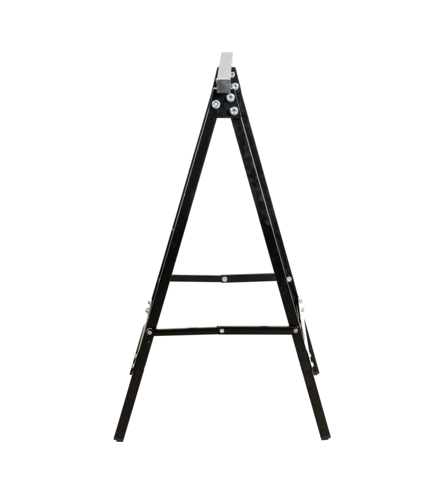CAVALLETTO PIEGHEVOLE IN METALLO, PORTATA MASSIMA 100 KG - 63,5X43XH72 CM