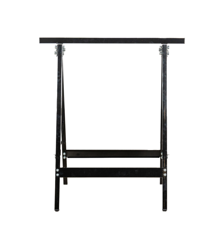 CAVALLETTO PIEGHEVOLE IN METALLO, PORTATA MASSIMA 100 KG - 63,5X43XH72 CM