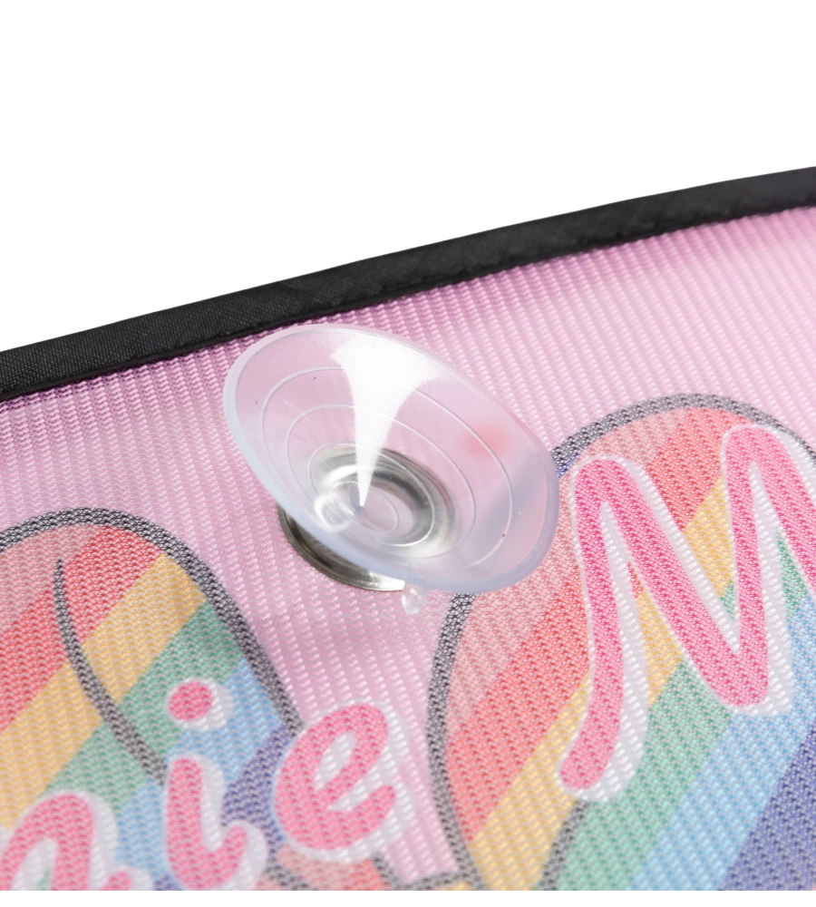 COPPIA TENDINE LATERALI "DISNEY MINNIE MOUSE" ARCOBALENO 44X35 CM