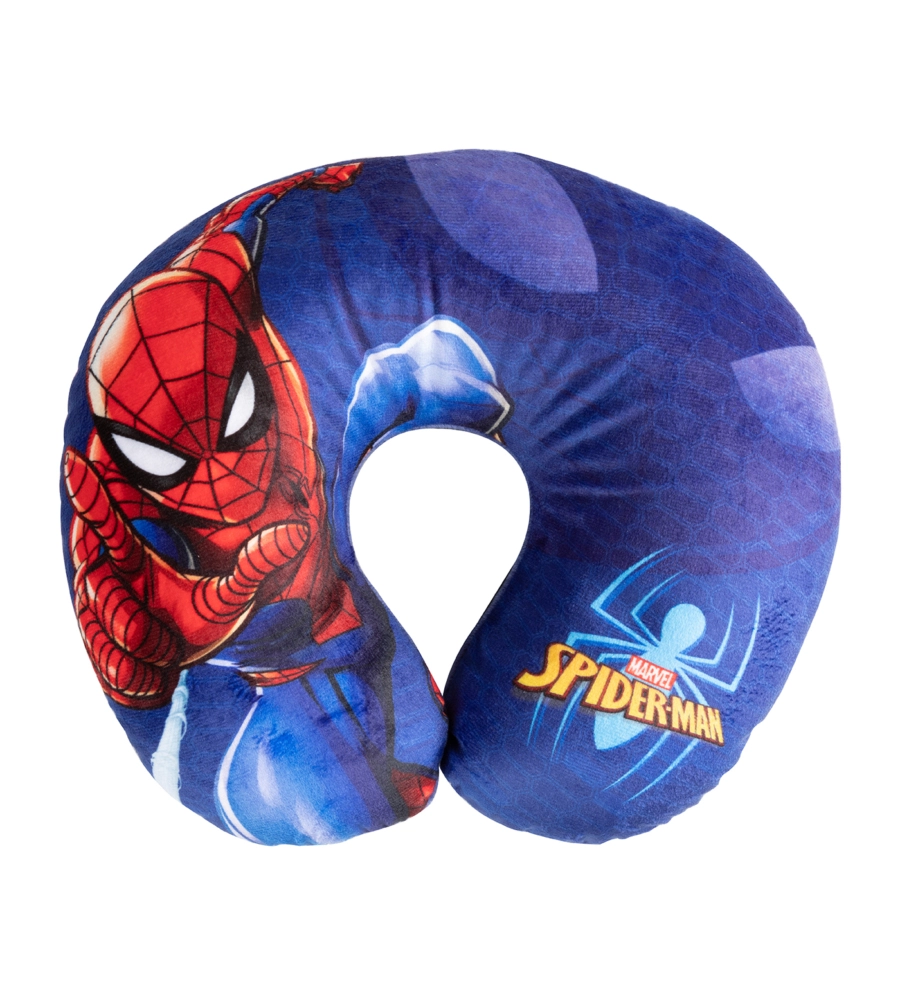 CUSCINO DA VIAGGIO "SPIDERMAN" 27X23X9 CM
