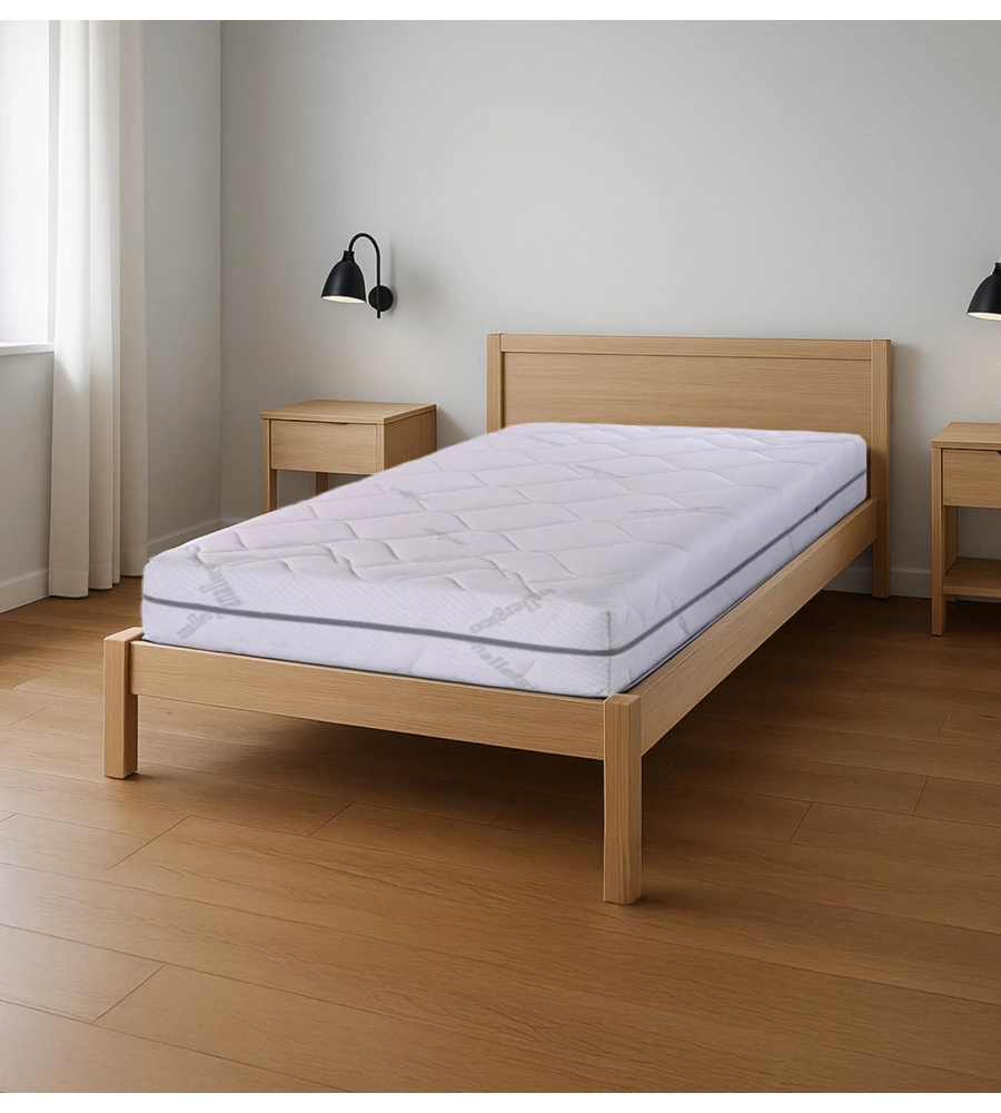 MATERASSO PIAZZA E MEZZA SOTTOVUOTO DORMIR "SUPPORT MEMOSAN" 120X190 CM